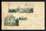 AK Anrath Kreis Viersen Haus Broich, Rathaus, Totalansicht 1903 gebraucht -