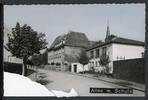 AK Anrath Kreis Viersen Vorlagekarte, Allee mit Schule gebraucht -
