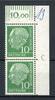 Bund Bund 183 x W v DZ ** Falz im Oberrand MiNr. 183 x W v DZ ** Falz im Oberrand -