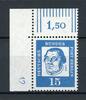 Berlin Berlin 203 DZ 12 postfrisch Fingerabdruck im Oberrand MiNr. 203 DZ 12 postfrisch Fingerabdruck im Oberrand -
