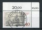 Bund Bund 1067 KBWZ gestempelt Frankfurt MiNr. 1067 KBWZ gestempelt Frankfurt -
