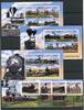 Guyana Guyana 7741-7752, Block 783-786 postfrisch Eisenbahn MiNr. 7741-7752, Block 783-786 postfrisch Eisenbahn -