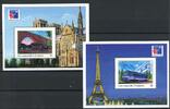 Dominica Dominica Block 385-386 postfrisch Eisenbahn MiNr. Block 385-386 postfrisch Eisenbahn -