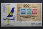 Uruguay Uruguay Block 15 gestempelt FDC Lufthansa MiNr. Block 15 gestempelt FDC Lufthansa -