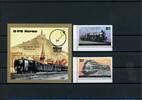 Nordkorea Nordkorea 2465-2466, Block 177 postfrisch Eisenbahn MiNr. 2465-2466, Block 177 postfrisch Eisenbahn -