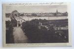AK Düsseldorf vom Luegplatz aus gesehen 1922 gebraucht -
