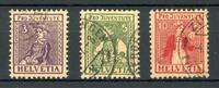 Schweiz Schweiz 133-135 gestempelt Pro Juventute MiNr. 133-135 gestempelt Pro Juventute -