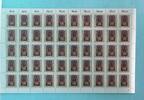 Bund 50er Bogen Bund 50er Bogen 1045 postfrisch Formnummer 2 MiNr. 1045 postfrisch Formnummer 2 -