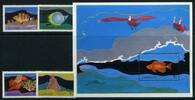 Grenada Grenada 1429-1432 + Bl 149 postfrisch Fische MiNr. 1429-1432 + Bl 149 postfrisch Fische -