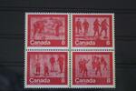 Kanada Kanada 570-573 postfrisch als Viererblock MiNr. 570-573 postfrisch als Viererblock -
