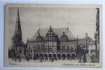 AK Bremen Marktplatz mit Liebfrauenkirche 1924 gebraucht -
