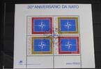 Portugal Portugal Block 26 mit 1439 gestempelt Nato MiNr. Block 26 mit 1439 gestempelt Nato -