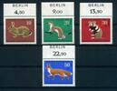 Berlin Berlin 299-302 postfrisch Oberrand Zudruck Berlin MiNr. 299-302 postfrisch Oberrand Zudruck Berlin -