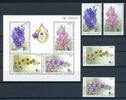 Thailand Thailand 1179-1182 + Block 17 postfrisch Orchideen, Blumen MiNr. 1179-1182 + Block 17 postfrisch Orchideen, Blumen -