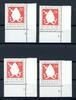 Bund 4x Bund 4x 199 postfrisch Formnummer 1+2, versch. Typen MiNr. 199 postfrisch Formnummer 1+2, versch. Typen -
