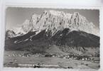 AK Ehrwald 1000 m mit Zugspitzenmassiv gebraucht -