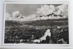 AK Innsbruck gegen Süden mit Serles und Nockspitze 1938 gebraucht -