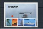 Grenada Grenada 1307-1310, Block 128 postfrisch Schiffe MiNr. 1307-1310, Block 128 postfrisch Schiffe -