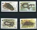 Jamaika Jamaika 591-594 postfrisch Schlangen WWF MiNr. 591-594 postfrisch Schlangen WWF -