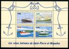 St. Pierre und Miquelon St. Pierre und Miquelon Block 3 postfrisch Schiffe MiNr. Block 3 postfrisch Schiffe -