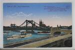 AK Köln am Rhein Neue Hängebrücke 1915 gebraucht -
