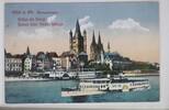 AK Köln am Rhein Rheinpanorama Feldpost 1914 gebraucht -