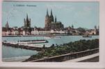 AK Köln am Rhein Panorama 1913 gebraucht -