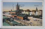 AK Köln am Rhein Rheinufer ungebraucht -