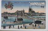 AK Köln am Rhein Neue Hängebrücke 1942 gebraucht -