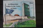 Vereinte Nationen New York Vereinte Nationen New York Block 17 mit 827 postfrisch MiNr. Block 17 mit 827 postfrisch -