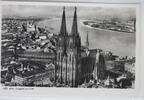 AK Köln am Rhein Flugbild von SW ungebraucht -