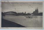 AK Köln am Rhein Rheinpartie (Abendstimmung) 1930 gebraucht -