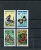 Gabun Gabun 434-437 postfrisch Schmetterlinge MiNr. 434-437 postfrisch Schmetterlinge -
