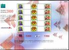 Thailand ZD-Bogen leere Zierfelder Thailand ZD-Bogen leere Zierfelder 1964-1966 postfrisch Blumen MiNr. 1964-1966 postfrisch Blumen -