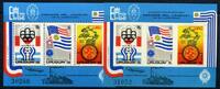 Uruguay Uruguay Bl 28 A+ B postfrisch Olympiade MiNr. Bl 28 A+ B postfrisch Olympiade -