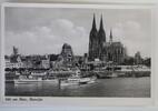 AK Köln am Rhein Rheinufer 1951 gebraucht -