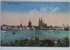AK Köln am Rhein Panorama 1919 gebraucht -