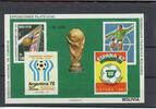 Bolivien Bolivien Block 83 postfrisch Fußball MiNr. Block 83 postfrisch Fußball -