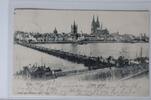 AK Köln a. Rh. Total mit Dom 1903 gebraucht -