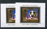 Dahomey Dahomey Block 37 A+B postfrisch Fußball MiNr. Block 37 A+B postfrisch Fußball -