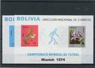 Bolivien Bolivien Block 38-39 postfrisch Fußball MiNr. Block 38-39 postfrisch Fußball -