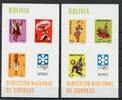 Bolivien Bolivien Block 32-33 postfrisch Olympia MiNr. Block 32-33 postfrisch Olympia -