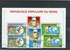 Benin Benin 132-134, Block 4 postfrisch Fußball MiNr. 132-134, Block 4 postfrisch Fußball -