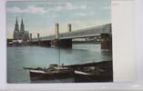 AK Köln am Rhein Brücke mit Dom ungebraucht -
