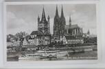 AK Köln a. Rh. Dom, St. Martin und Stapelhaus ungebraucht -