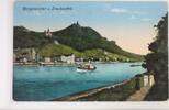 AK Königswinter am Rhein mit Drachenfels ungebraucht -