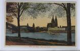 AK Köln am Rhein Blick von Deutz gebraucht -