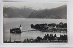 AK Gmunden Salzkammergut, Schloss u. Ort ungebraucht -