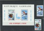 Gabun Gabun 720-721, Block 38 postfrisch Olympia MiNr. 720-721, Block 38 postfrisch Olympia -