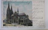 AK Köln a. Rh. Dom (Südseite) 1904 gebraucht -